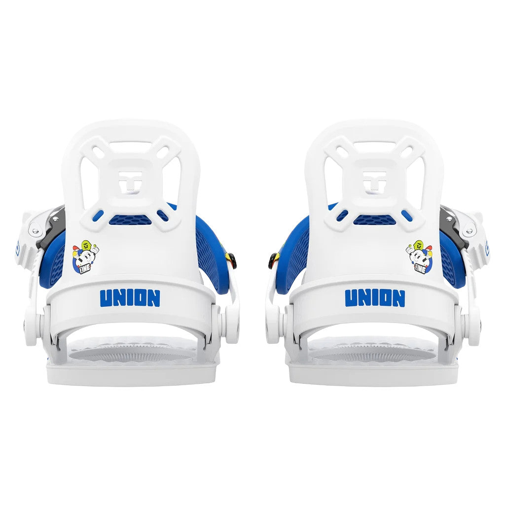 2026 UNION YOUTH CADET ONE SNOWBOARD BINDINGS WHITE