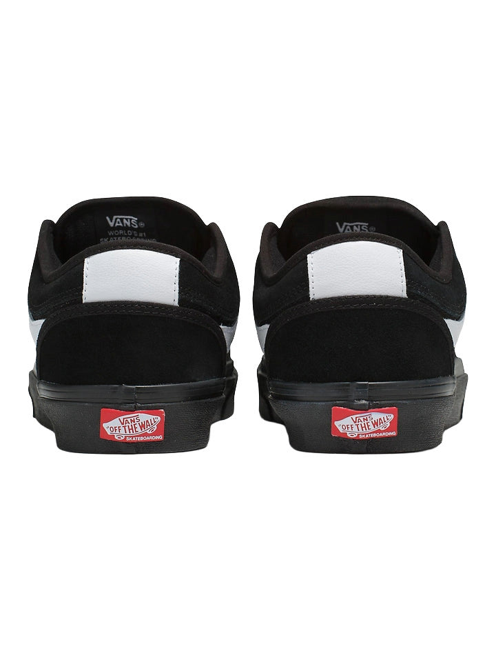 VANS MENS SKATE CHUKKA LOW SIDESTRIPE SP24 (B8C) BLACK/BLACK/WHITE