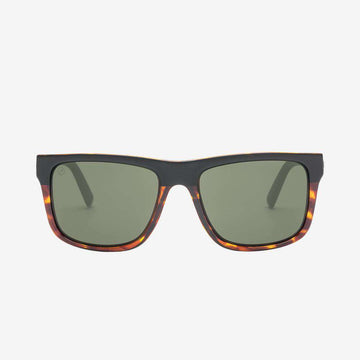 ELECTRIC SWINGARM XL DARKSIDE TORT SUNGLASSES w/ GRY PLR LENS