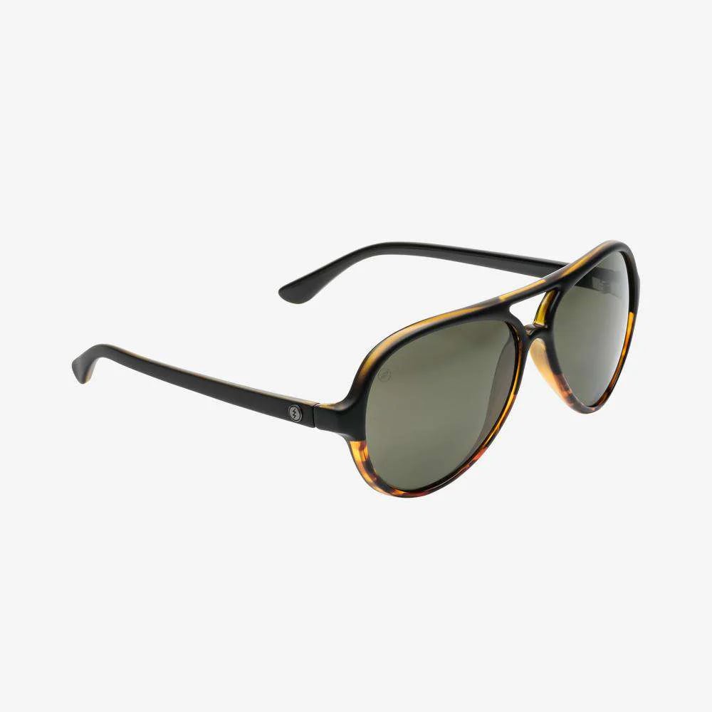 ELECTRIC ELSINORE DARKSIDE TORT SUNGLASSES w/ GRY PLR LENS