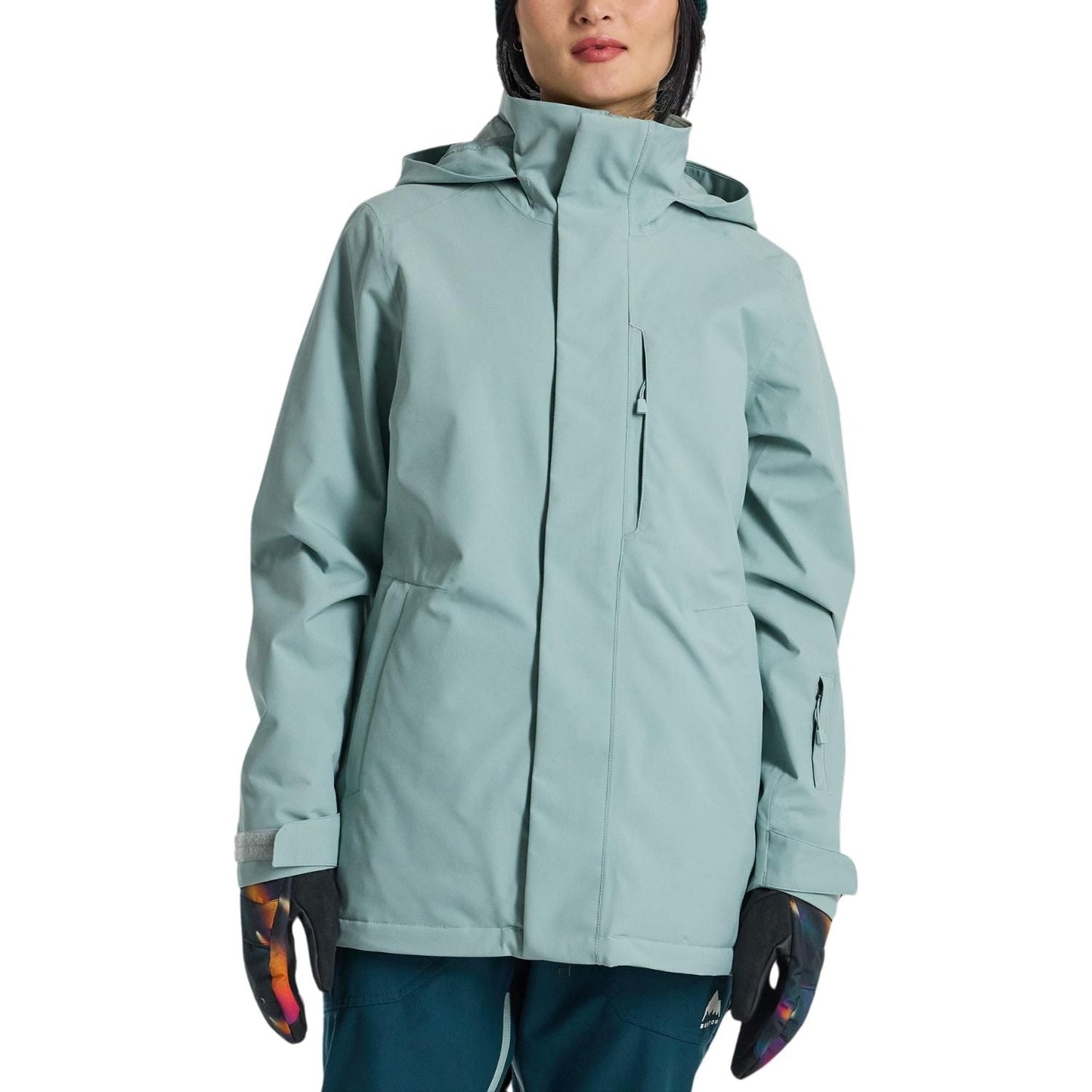 2025 BURTON WMNS JET RIDGE JACKET PETROL GREEN