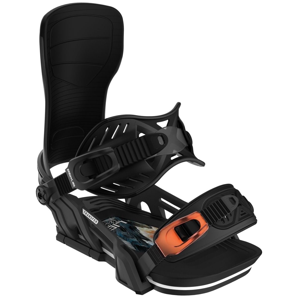 2026 BENT METAL TRANSFER SNOWBOARD BINDINGS BLACK