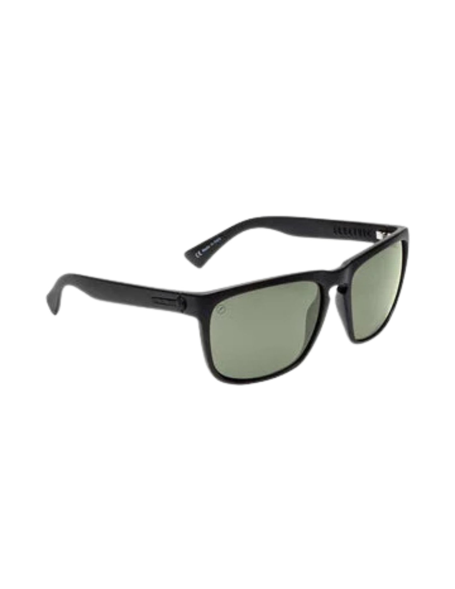 ELECTRIC KNOXVILLE XL MATTE BLACK SUNGLASSES w/ GRY PLR LENS