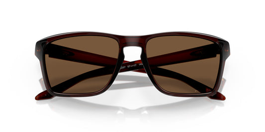 OAKLEY SYLAS POLISHED ROOTBEER SUNGLASSES w/ PRIZM BRNZ LENS