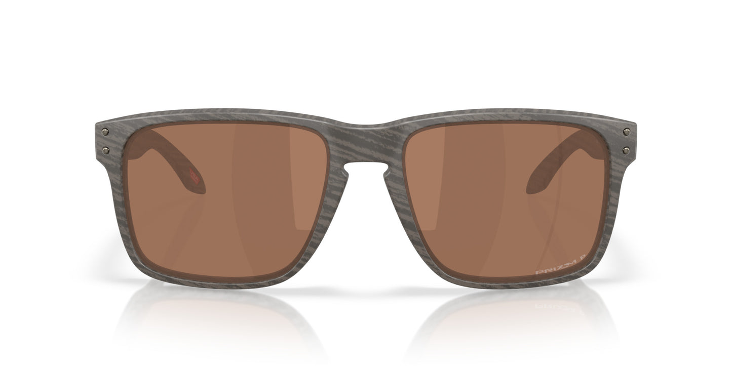OAKLEY HOLBROOK XXL WOODGRAIN SUNGLASSES w/ PRIZM TNGSTN PLR