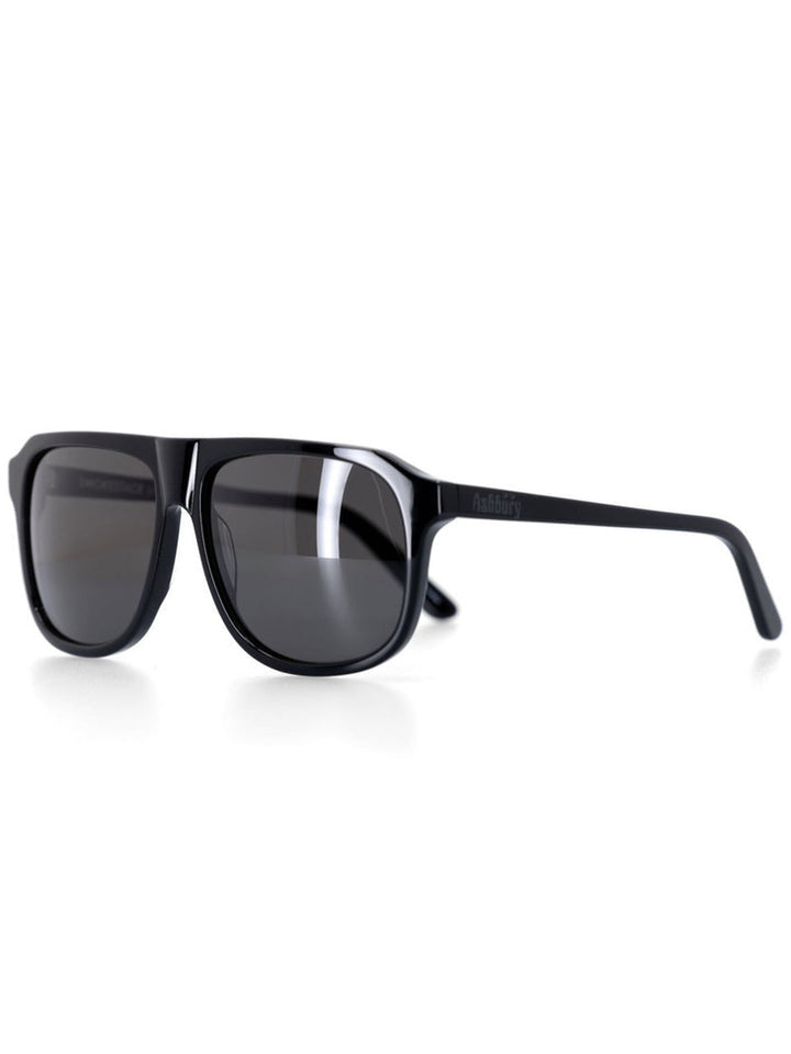 ASHBURY SMOKESTACK LIGHTNING SUNGLASSES - BLACK GLOSS