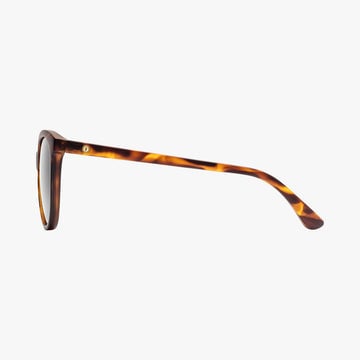 ELECTRIC PALM MATTE TORT SUNGLASSES w/ GRY PLR LENS
