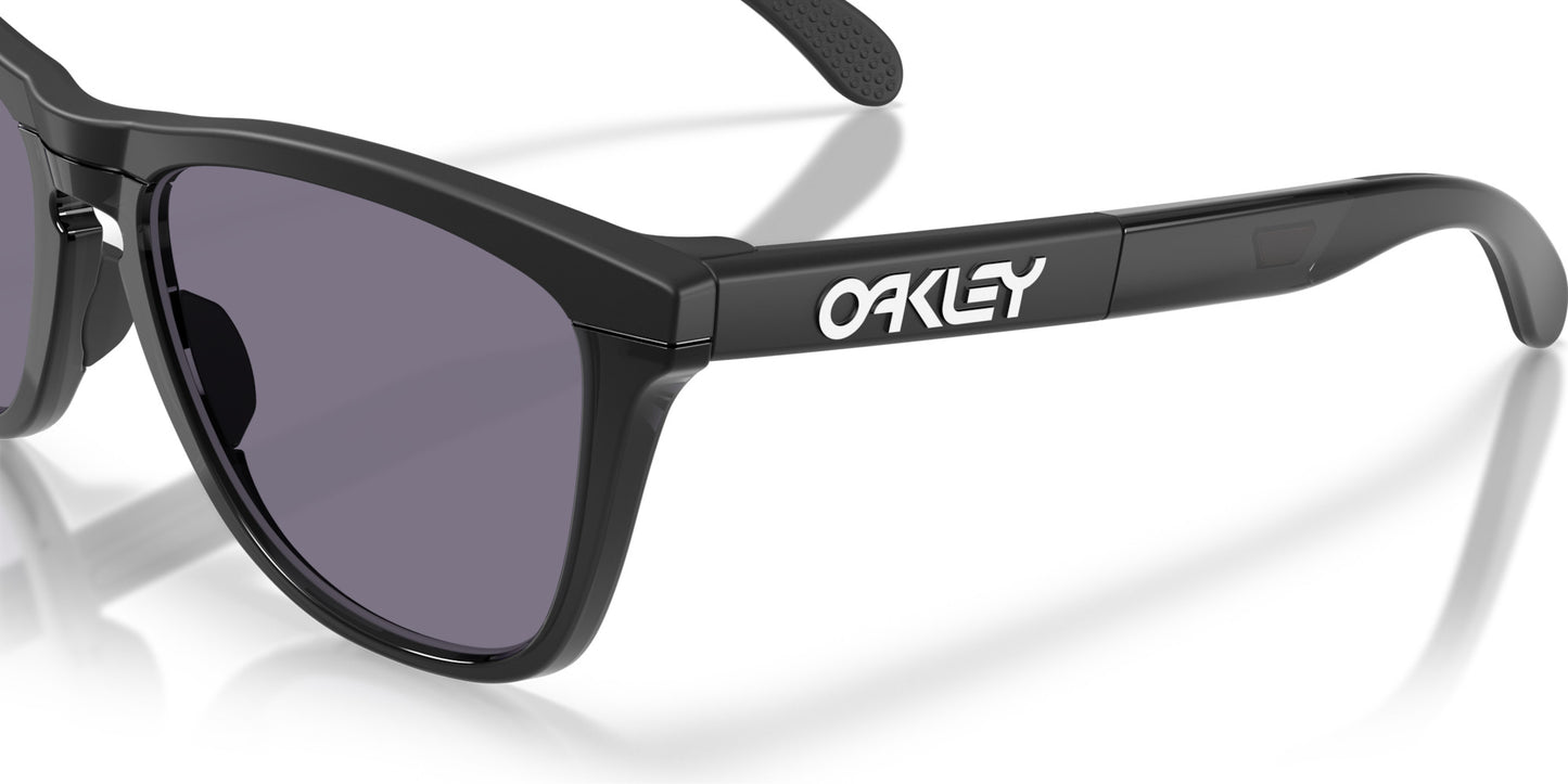 OAKLEY FROGSKINS RANGE XL MATTE BLACK SUNGLASSES w/ PRIZM GREY