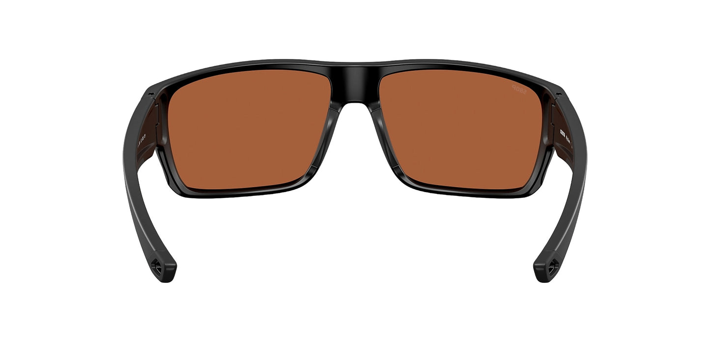 COSTA FLY LINE SUNGLASSES MATTE BLACK w/GREEN MIRROR