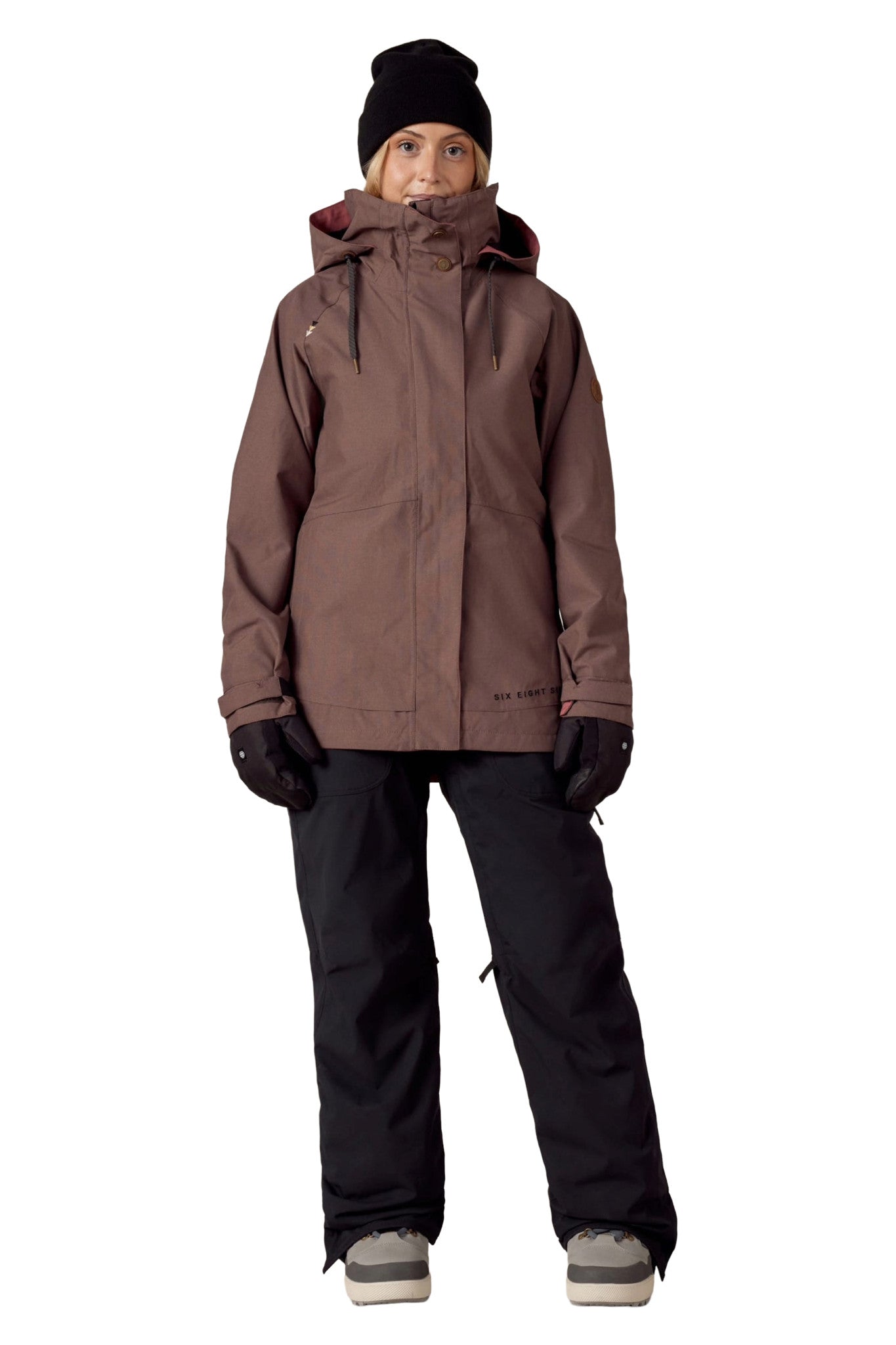 2026 686 WMNS SMARTY SPELLBOUND JACKET PEPPERCORN DOBBY