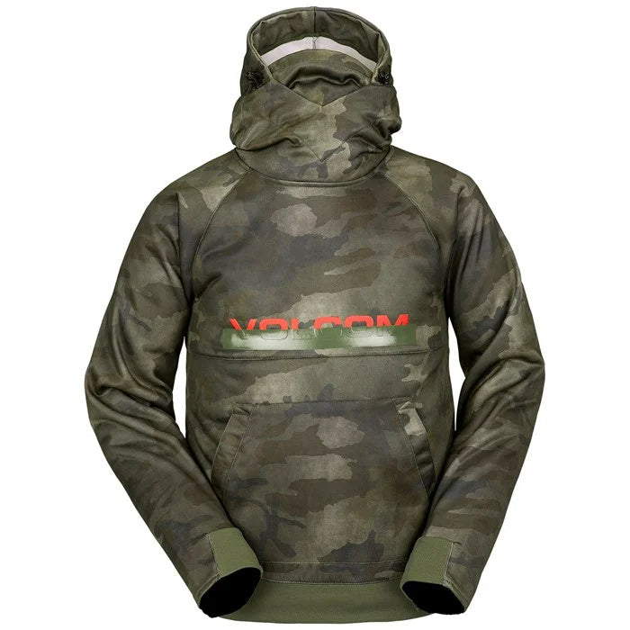 2024 VOLCOM HYDRO RIDING HOODIE CLOUDWASH CAMO