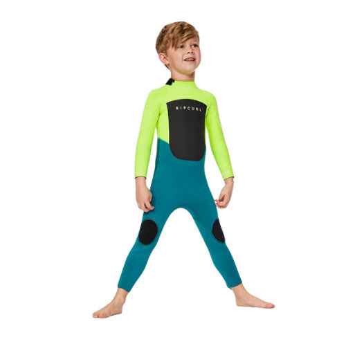 2023 RIP CURL GROMS OMEGA 4/3 BACK ZIP WETSUIT