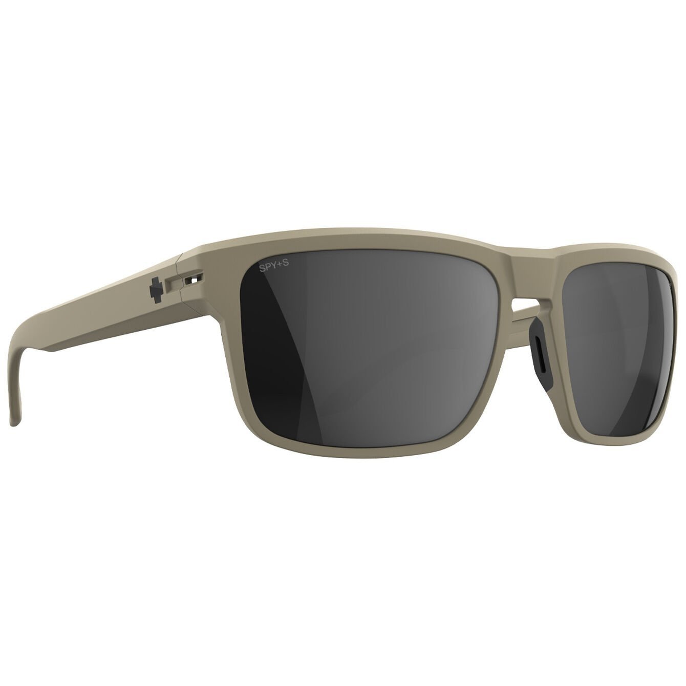 SPY REGION XL ANSI MATTE SAND SUNGLASSES w/ HAPPY GRY PLR