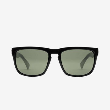 ELECTRIC KNOXVILLE GLOSS BLACK SUNGLASSES w/ GREY LENS