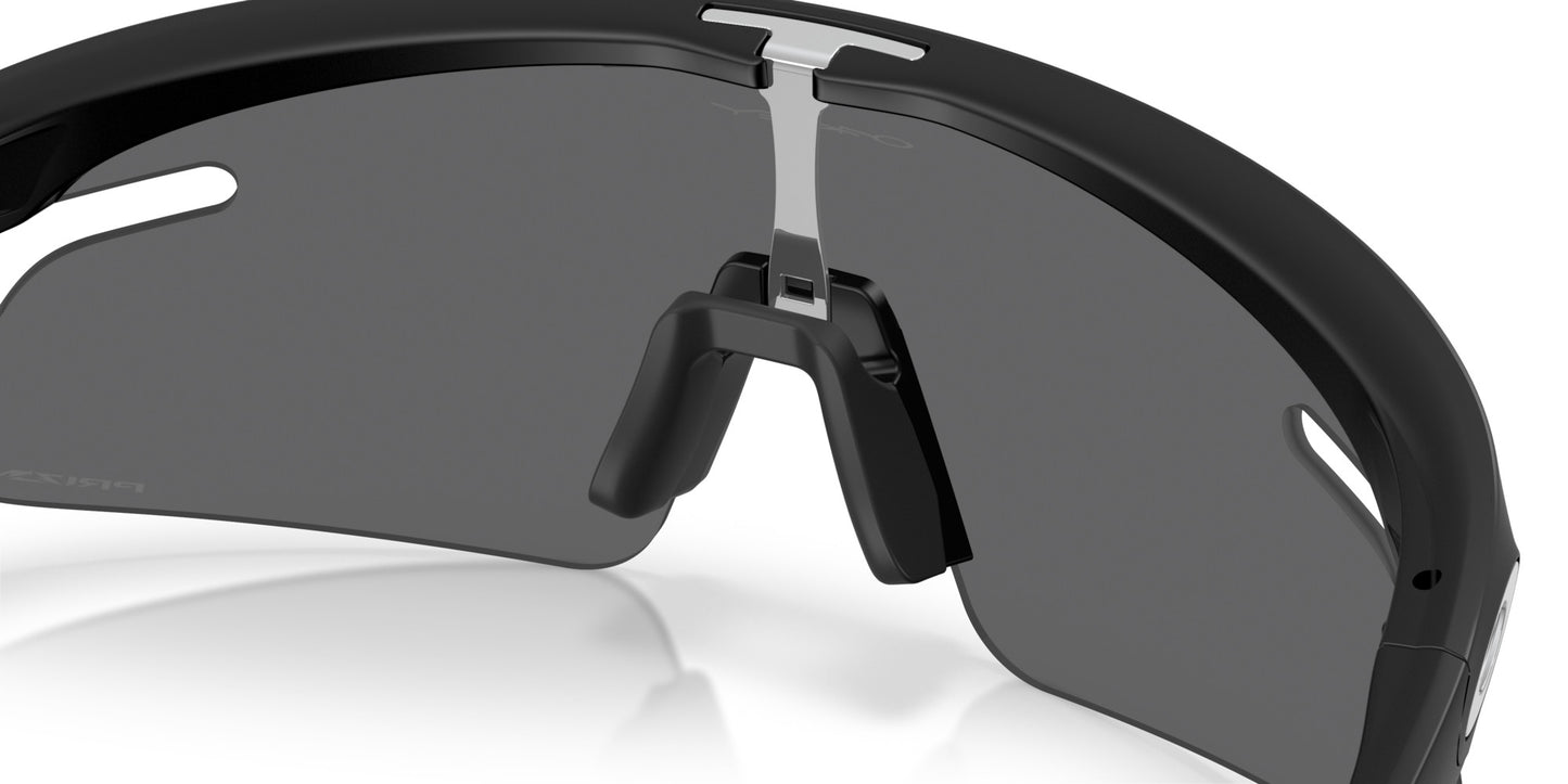 OAKLEY RSLV LITE MATTE BLACK SUNGLASSES w/ PRIZM BLACK
