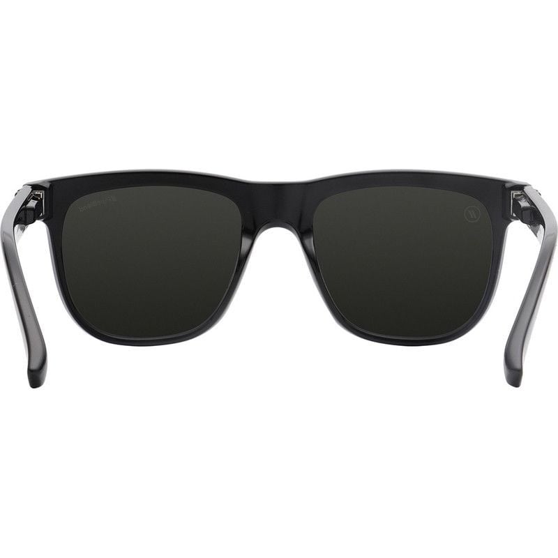 BLENDERS SENDER SHADOW CRUISE SUNGLASSES GLOSS BLACK w/ BLACK PLR LENS
