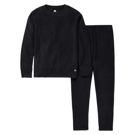 2026 BURTON KIDS HEAVYWEIGHT FLEECE SET TBLK