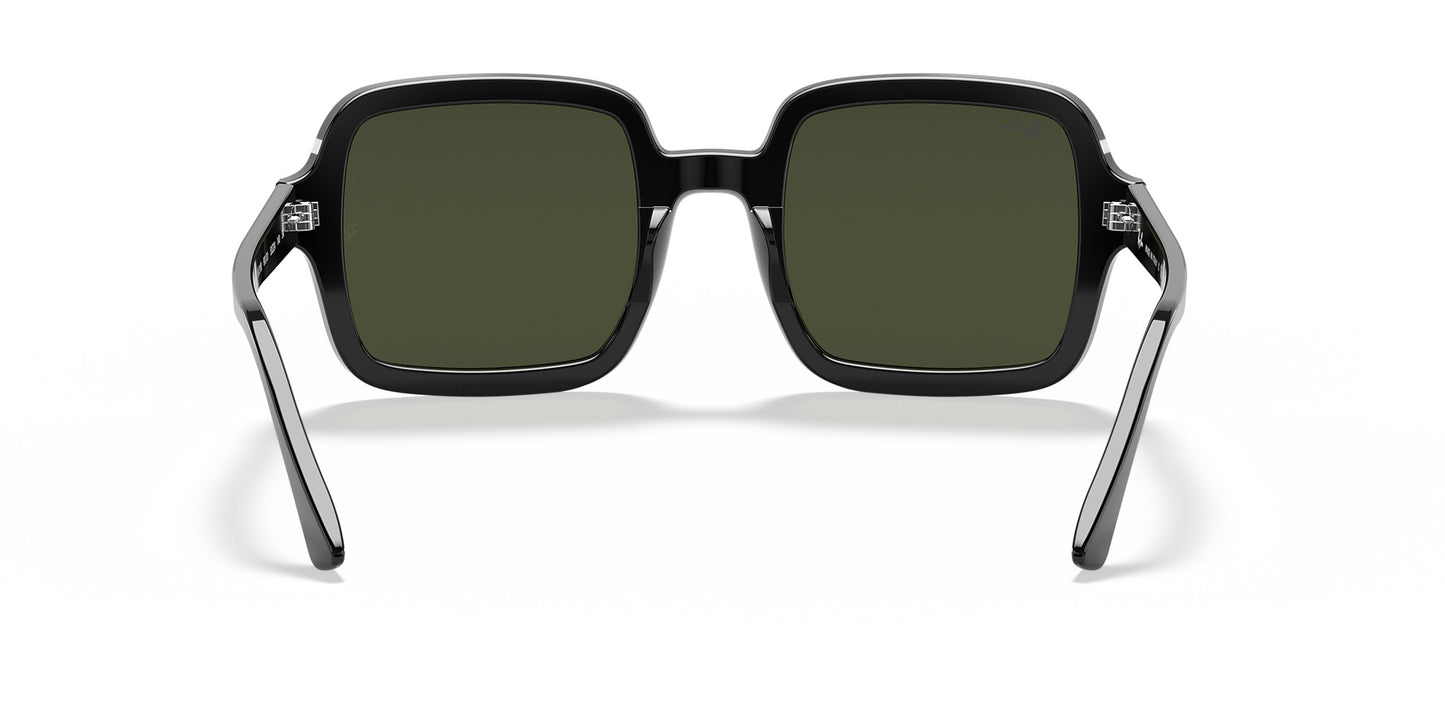 RAY-BAN RB2188 SUNGLASSES BLACK w/ G-15 GRN