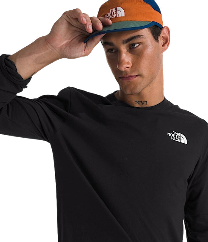 2026 TNF EVOLUTION BOX NSE LS TEE BLK/WHT