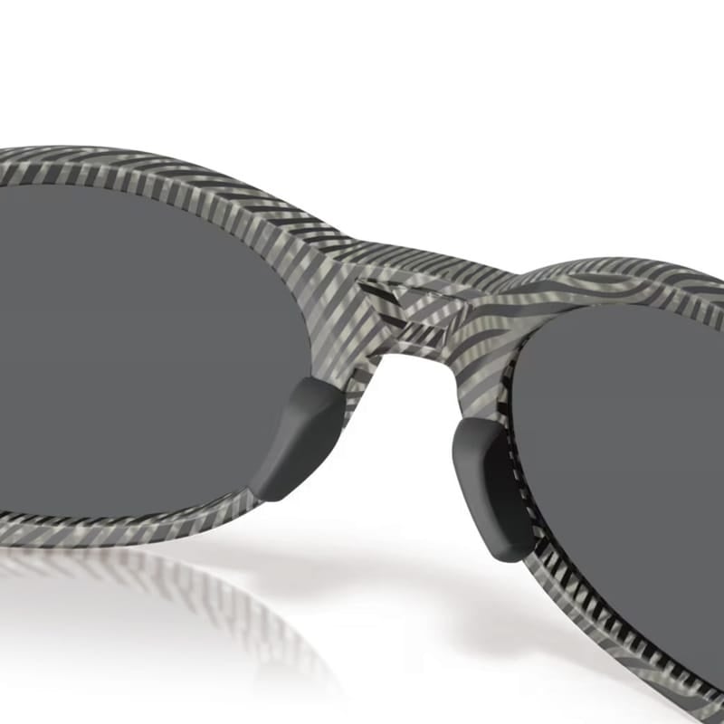 OAKLEY EYEJACKET REDUX MT GRY INK FNGRPRNT SUNGLASSES w/ PRZM BLK LENS