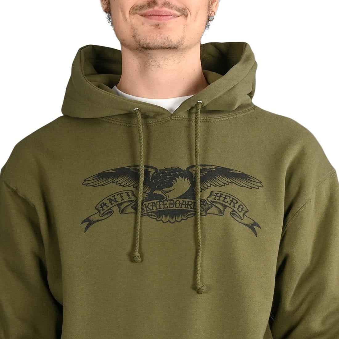 ANTIHERO MENS BASIC EAGLE HOODY FA22