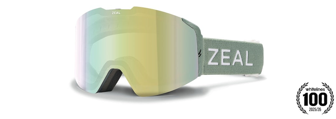 2026 ZEAL MERIDIAN GOGGLES SAGE w/ OPTIMUM ALCHEMY