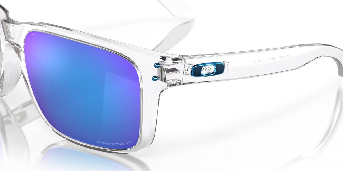 OAKLEY HOLBROOK OTG MATTE CLEAR SUNGLASSES w/PRZM SLATE