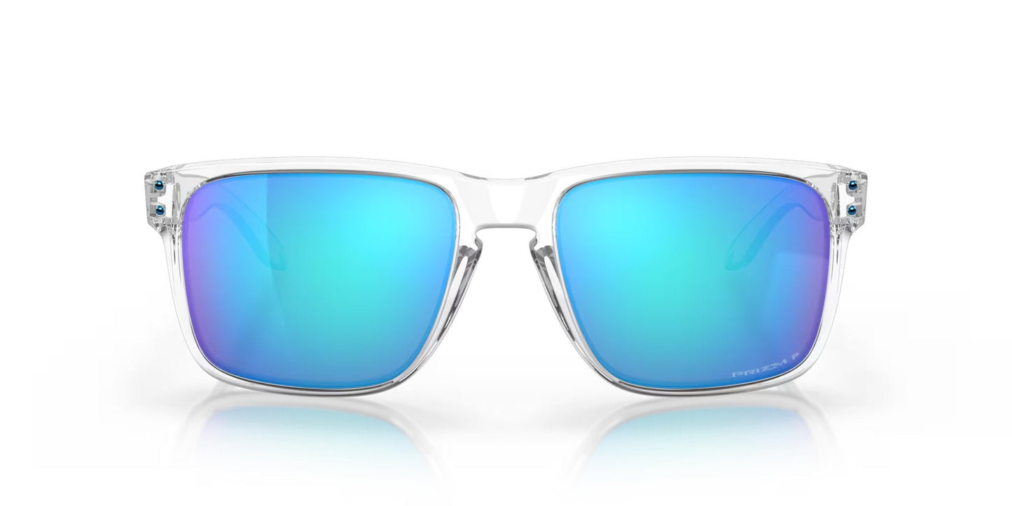 OAKLEY HOLBROOK OTG MATTE CLEAR SUNGLASSES w/PRZM SLATE