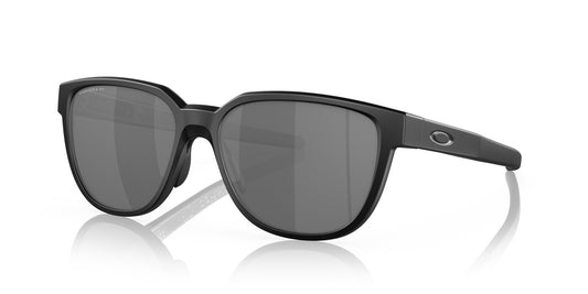 OAKLEY ACTUATOR MATTE BLACK SUNGLASSES w/PRIZM BLACK IRID POLAR