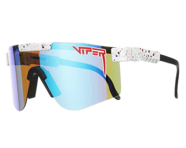 PIT VIPER THE ABSOLUTE FREEDOM DOUBLE WIDE POLARIZED SUNGLASSES