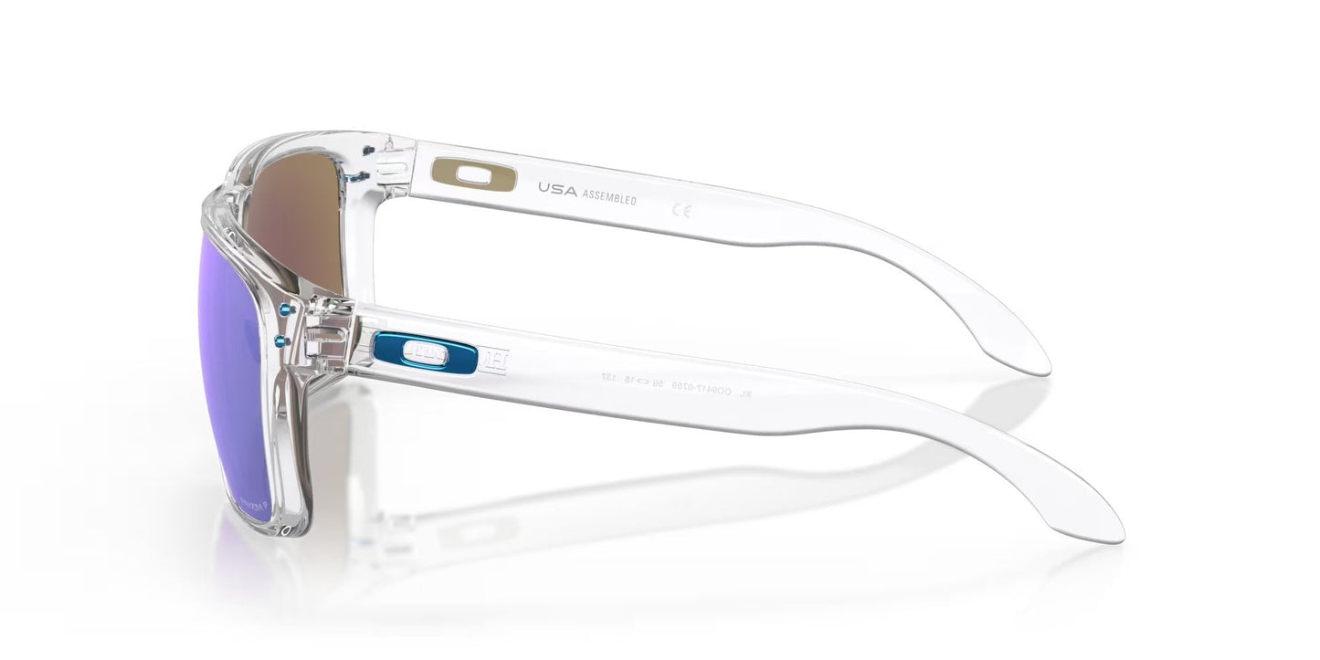 OAKLEY HOLBROOK OTG MATTE CLEAR SUNGLASSES w/PRZM SLATE