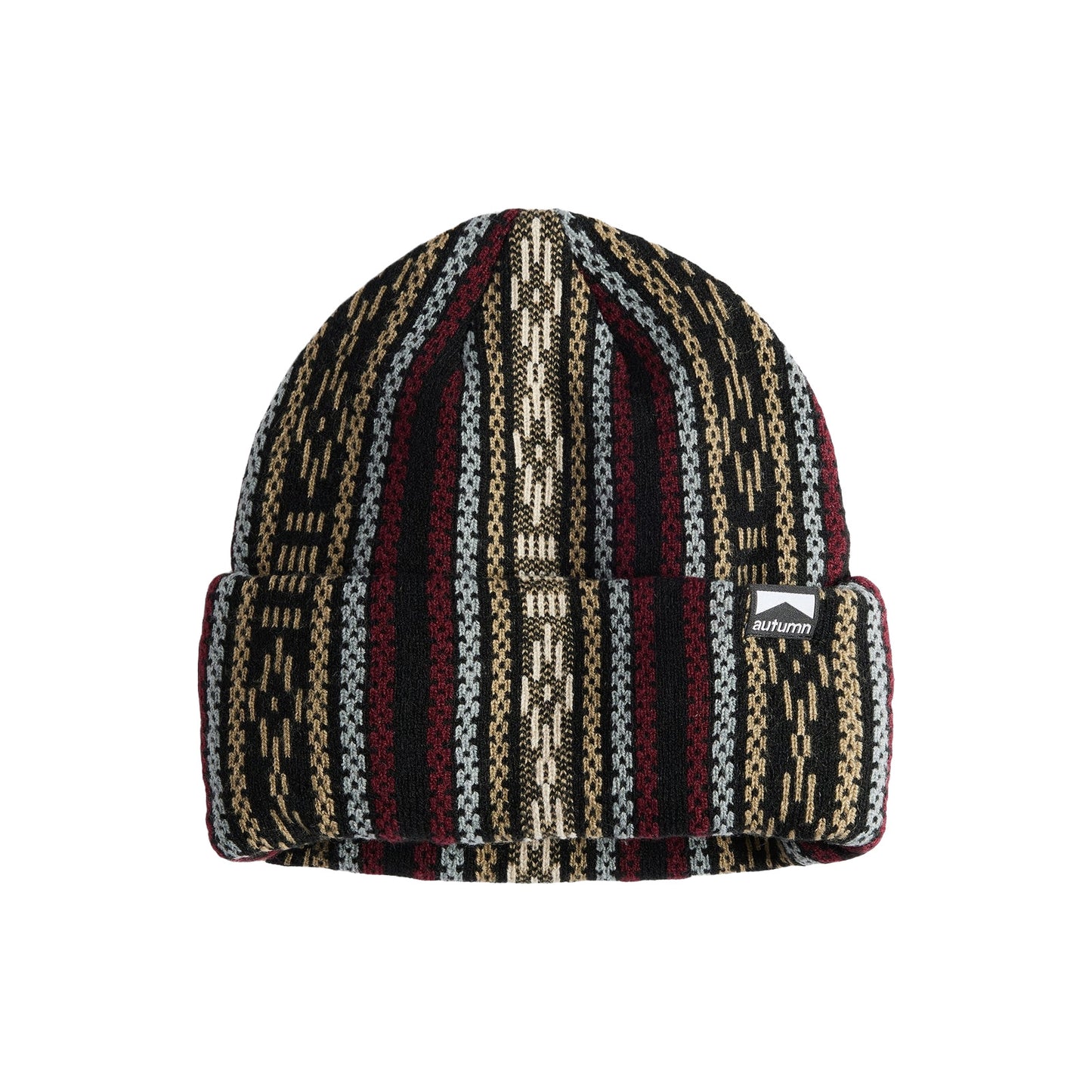 2026 AUTUMN LANDSCAPE BEANIE MERLOT