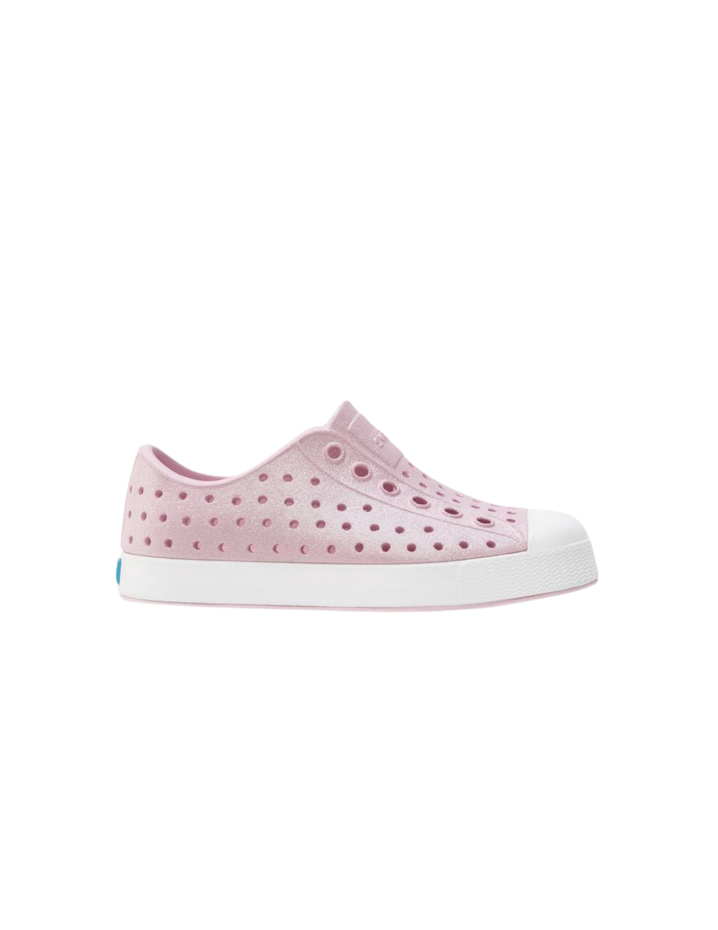 NATIVE JEFFERSON BIO-BLING CHILD SHOE SP25 BRLY PINK BLING