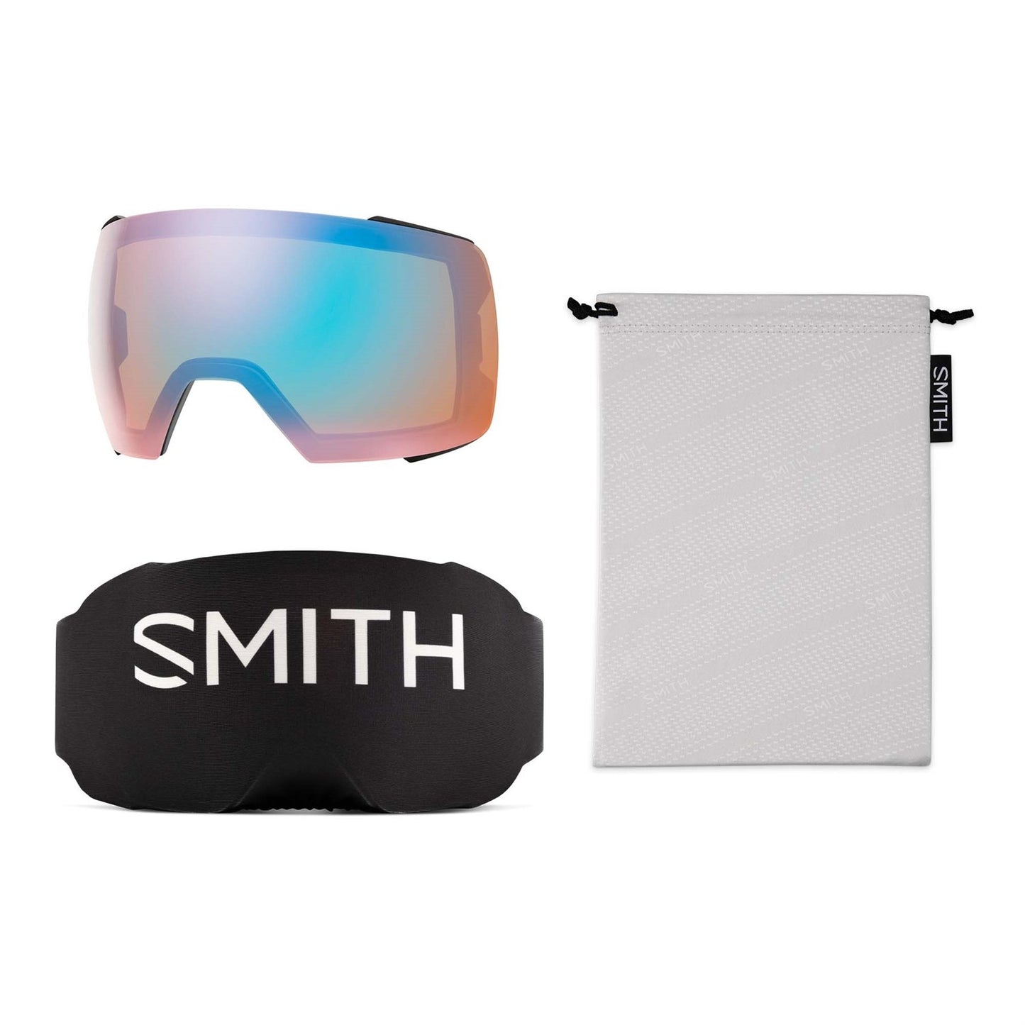 2026 SMITH I/O MAG XL GGL BLK W/ CP EVRDY BLU MRR + CP STRM BLU SNSR MRR