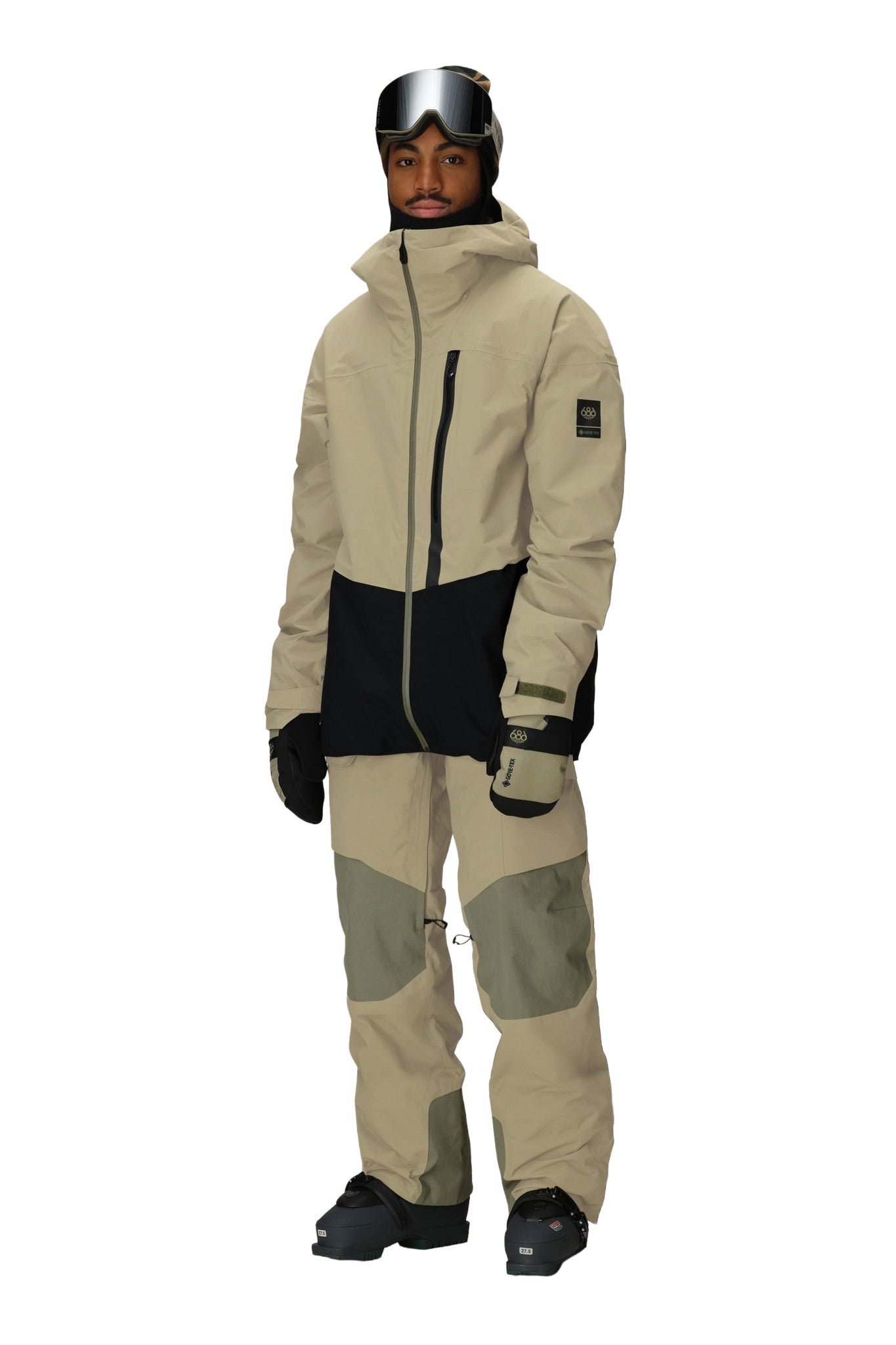 2026 686 MENS GORE-TEX GT THERMOGRAPH SNOW JACKET SAGE CLRBLK