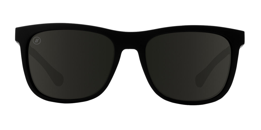 BLENDERS CHARTER DAY CRUISER BLACK SUNGLASSES w/ GREY PLR LENS