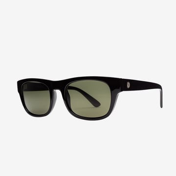 ELECTRIC POP GLOSS BLACK SUNGLASSES w/ GRY PLR LENS