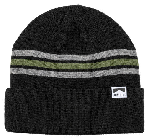 2023 AUTUMN BOLD STRIPE BEANIE