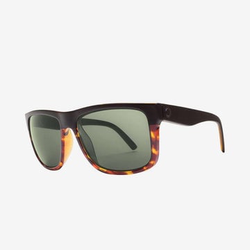 ELECTRIC SWINGARM XL DARKSIDE TORT SUNGLASSES w/ GRY PLR LENS