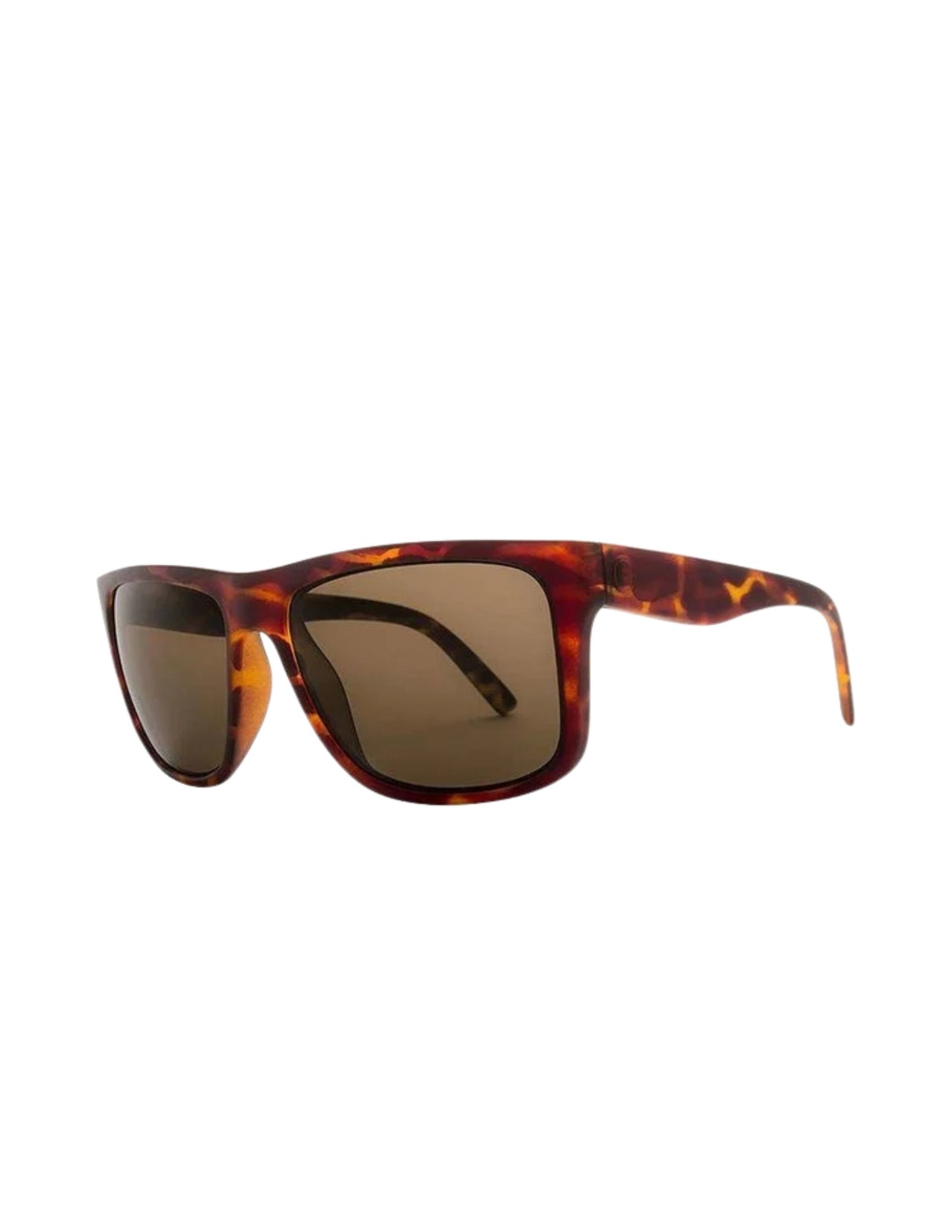 ELECTRIC SWINGARM XL MATTE TORT SUNGLASSES w/ BRNZ LENS