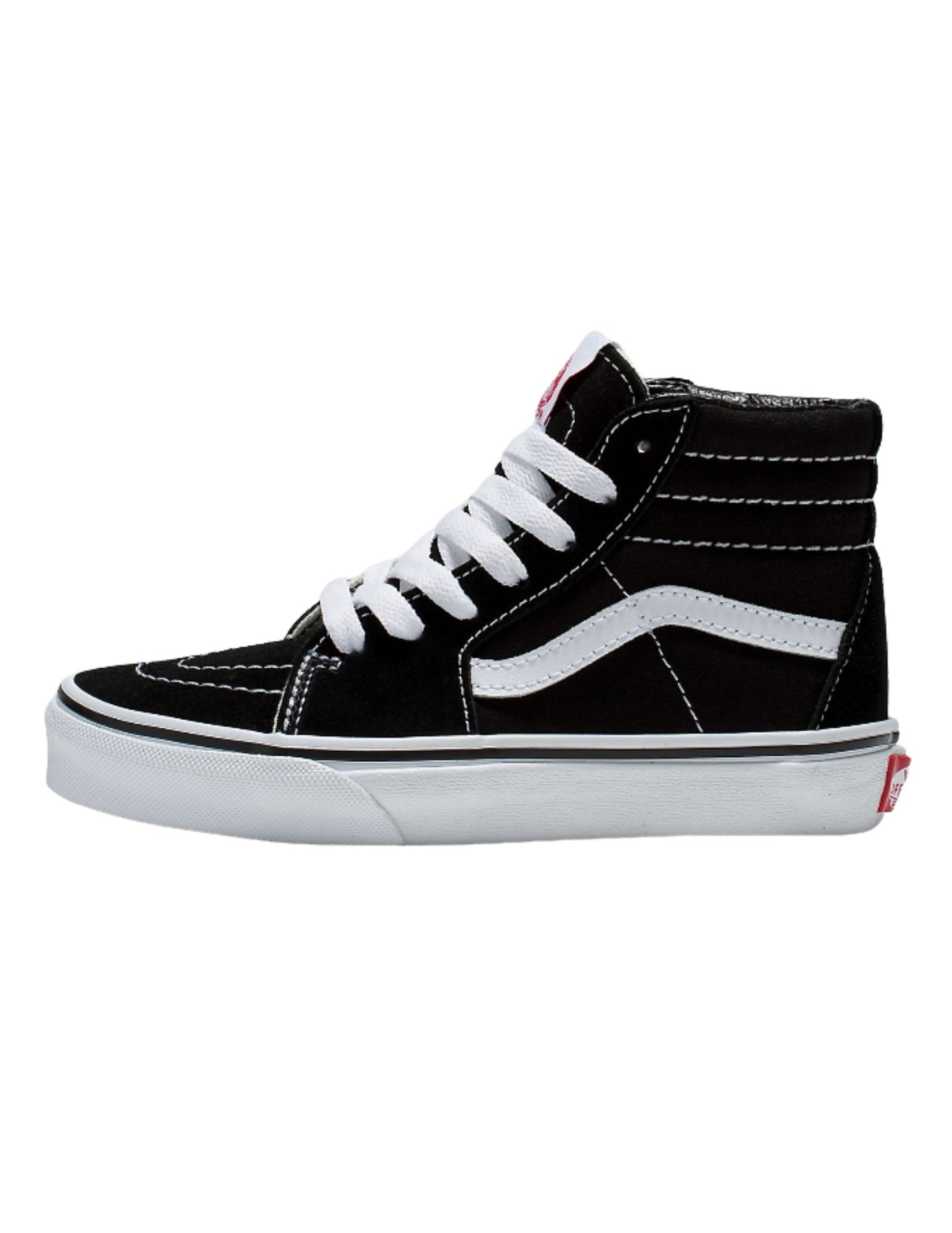 VANS YOUTH SK8-HI SHOES SP23 BLACK/TRUE WHITE SP23