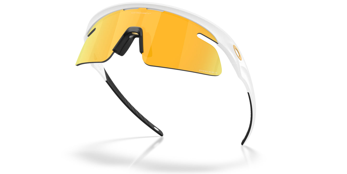 OAKLEY RSLV LITE MATTE WHITE SUNGLASSES w/ PRIZM 24K