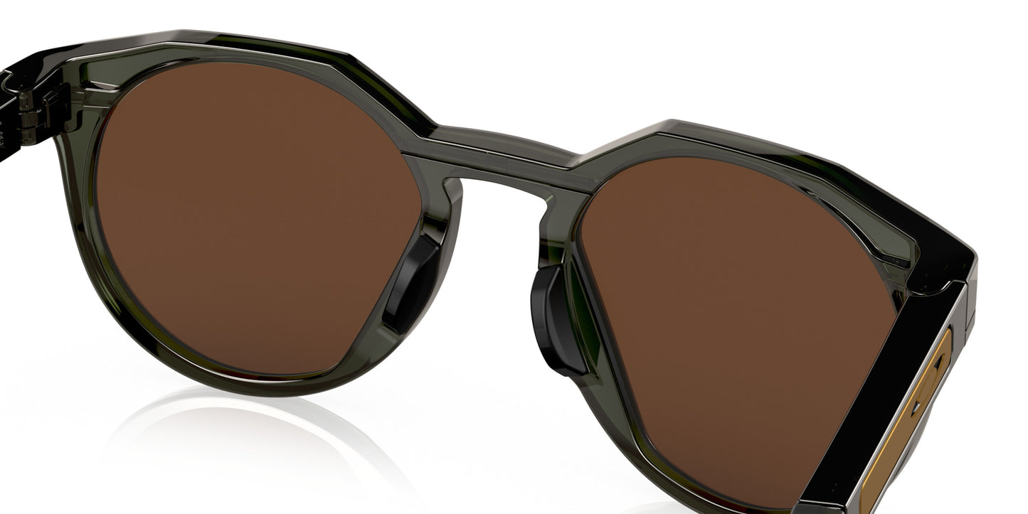 PLX OAKLEY HSTN OLIVE INK SUNGLASSES w/ PRIZM TUNG PLR LENS