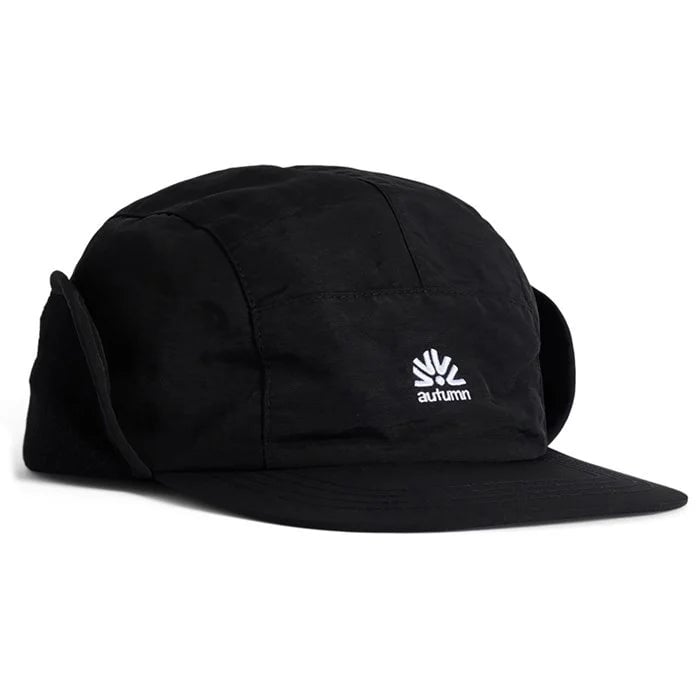 2025 AUTUMN DWR FLAP CAP BLACK