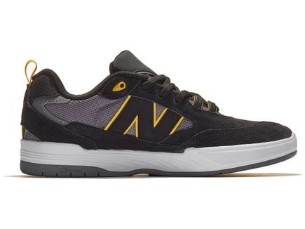 NEW BALANCE MENS NUMERIC 808 TIAGO SHOE SP24 BLACK/YELLOW