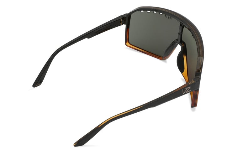 VONZIPPER SUPER RAD HARDLINE BLACK TORT SUNGLASSES w/ VINTAGE GREY LENS