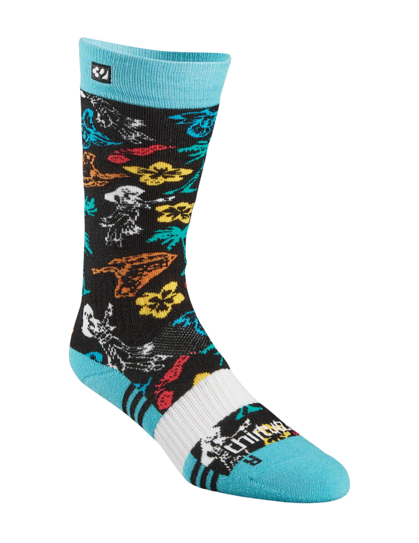 2025 THIRTYTWO WOMENS MERINO SOCK AQUA