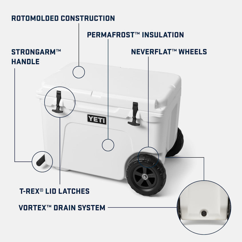 YETI TUNDRA HAUL WHITE