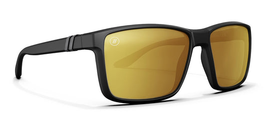 BLENDERS MESA MATTE BLACK SUNGLASSES MATTE BLACK w/ COPPER PLR LENS