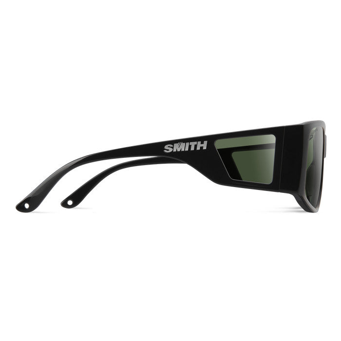 SMITH MONROE PEAK SUNGLASSES MATTE BLACK w/PC CP PLR GG